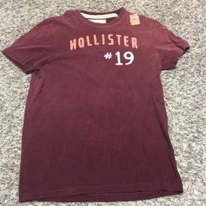 Maroon Hollister Shirt